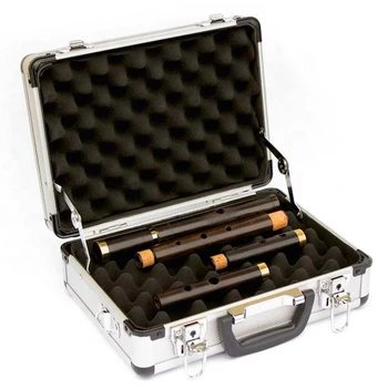 Custom Aluminum Musical Instrument Carrying Case With Egg Foam Insert