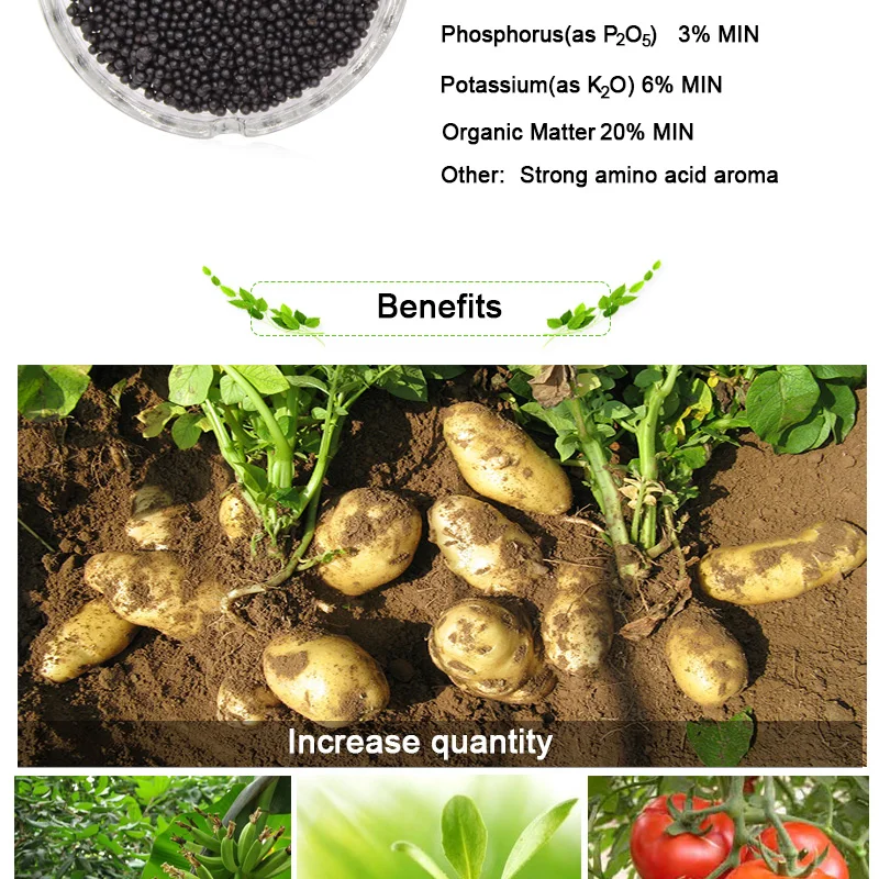 organic fertilizer granulator pellet machine Organic Fertilizer NPK 12-3-6 humic acid organic fertilizer production line