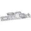 Australia Standard Construction Hardware Flat Metal C type Electrical Plaster Bracket For Wall Switches and Sockets