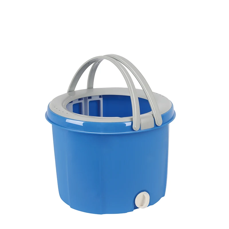 Self Squeeze Floor Cleaner Spin Magic Mop Single Mop Bucket Roller With 2 Refill