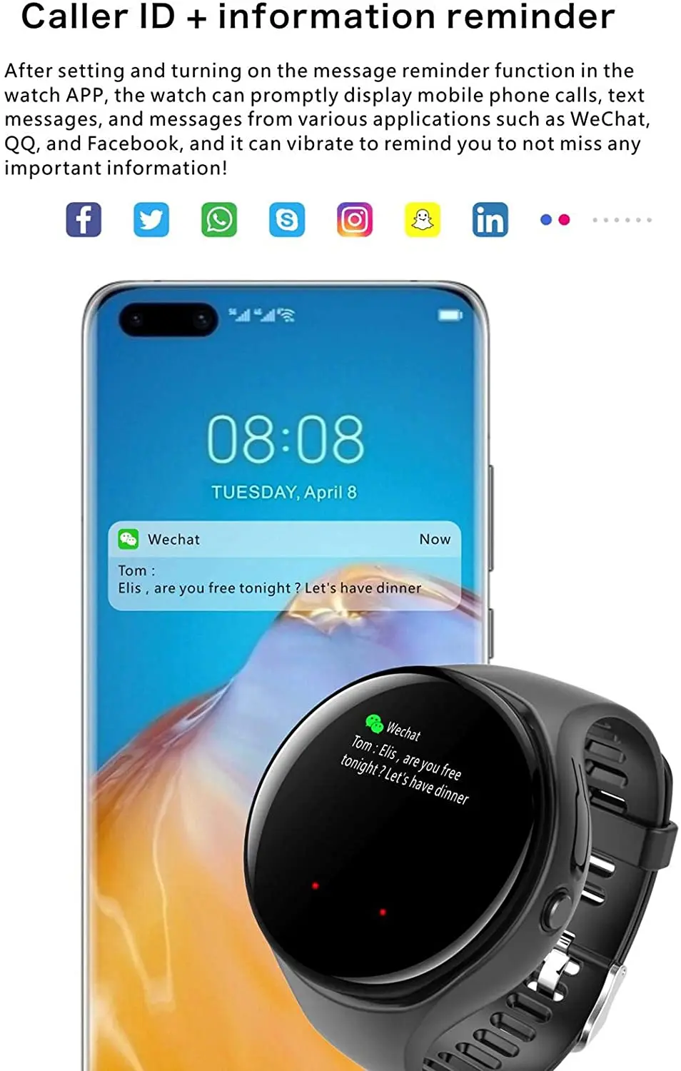 Smart Watchs with TWS.