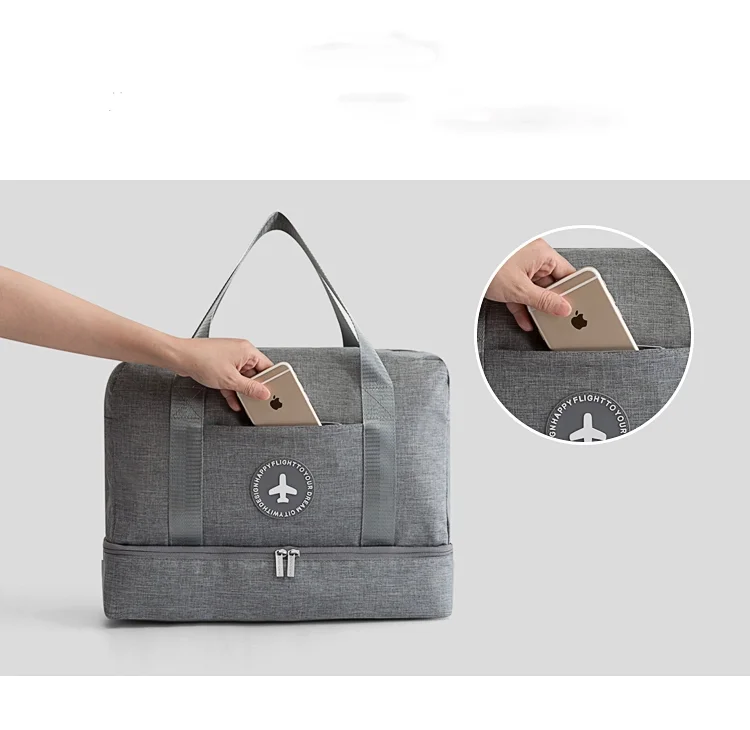 plain duffel bag