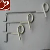 Third Party Inspection white Electric fence pigtail post