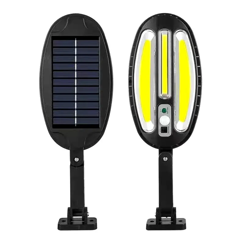 DIFUL Outdoor Wall Light Solar 136 LED Newest Motion Sensor IP65 Waterproof Street Solar COB Garden Nights Light Wholesale