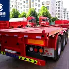 欧陽ジュード製造使用 40FT 20FT コンテナ輸送 2 または 3 車軸スケルトン輸送セミトレーラーに販売