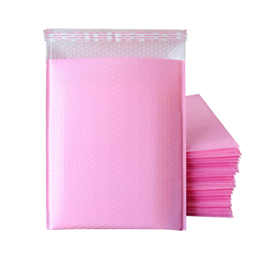 Pink Bubble Envelopes 14x19 Eco Friendly Bubble Poly Mailer Package Bag