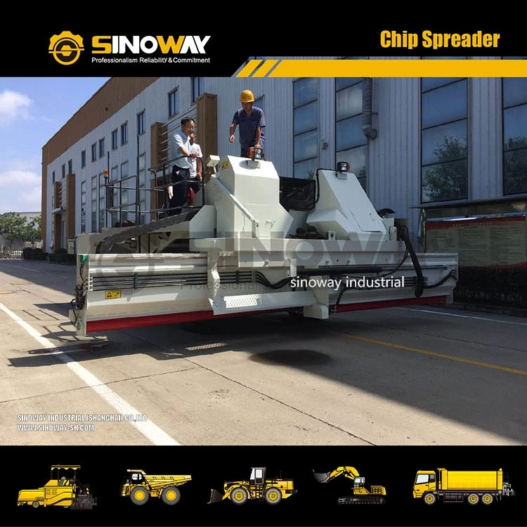 6 M Self Propelled Chip Spreader Sinoway Stone Spreader For Sale Buy