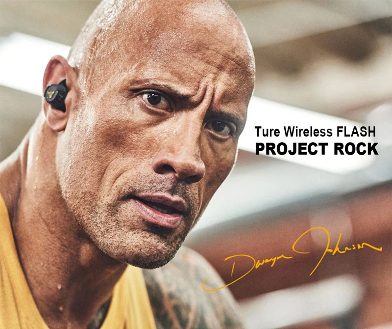 orignal JBL UA FLASH PROJECT ROCK True Wireless Earphone Bluetooth Sport Earbuds Waterproof Headphone Handsfree Call with Mic - ANKUX.COM