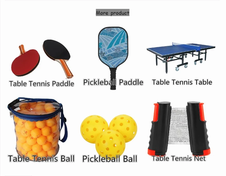 Details about   2 Set Rackets Ping Pong Table Tennis show original title 3 Balls Sport Home Fitness 