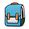 PU Printed backpack for women or college outdoor travel fashion bagpack girl's back pack bags