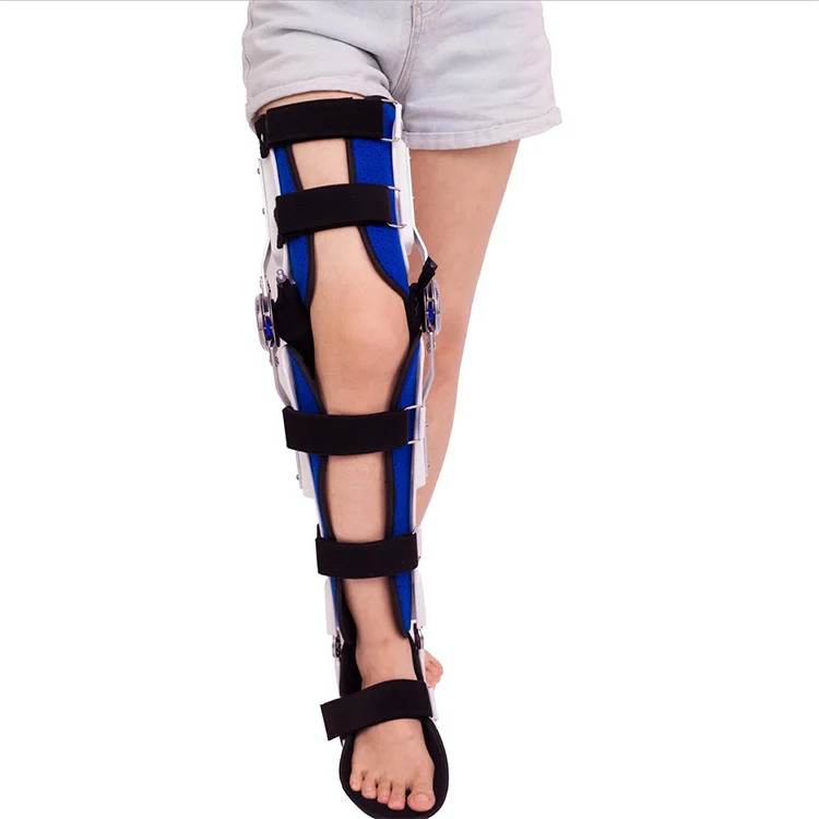 3d Adjustable Joint Orthopaedic Fixer Device Hinged Knee Sleeve Support