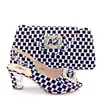 Free shipping and fast delivery Factory price shoe and bag set for african women African ankara material bag