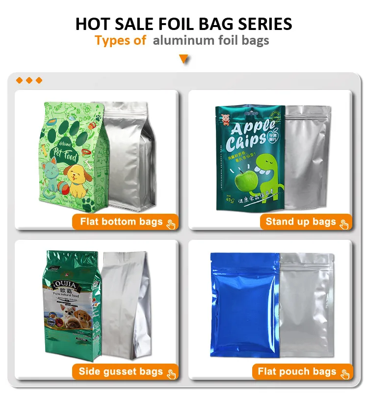 Sachet Packets Laminated Packaging Sachet Pack Aluminum Foil Tea Food