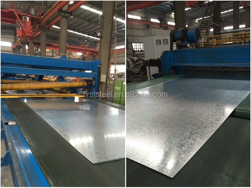 q195 sgcc dx51d sheet metal 0.5mm thick galvanized coated steel sheet algeria