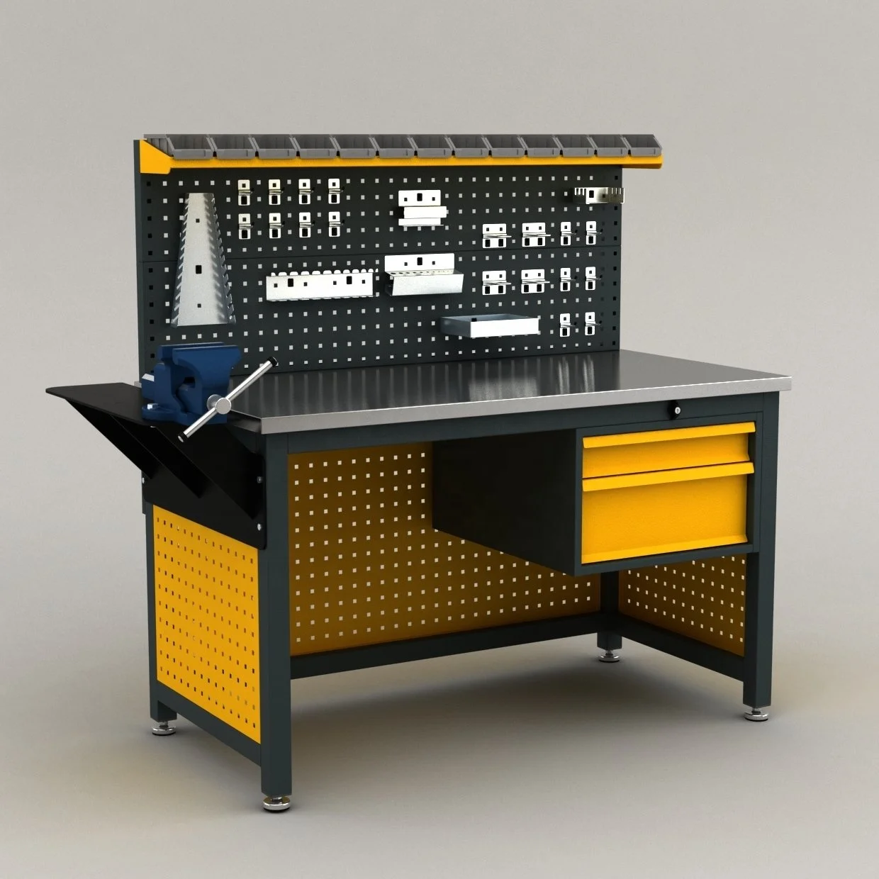 Bodur High Quality Steel Workbench for All Kinds of Areas