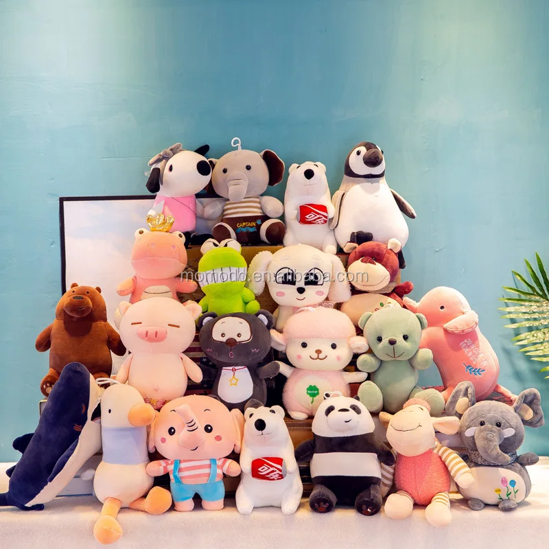 Factory Direct Supply Crane Machine 7" 8'' Cheap Plush Toys,Claw