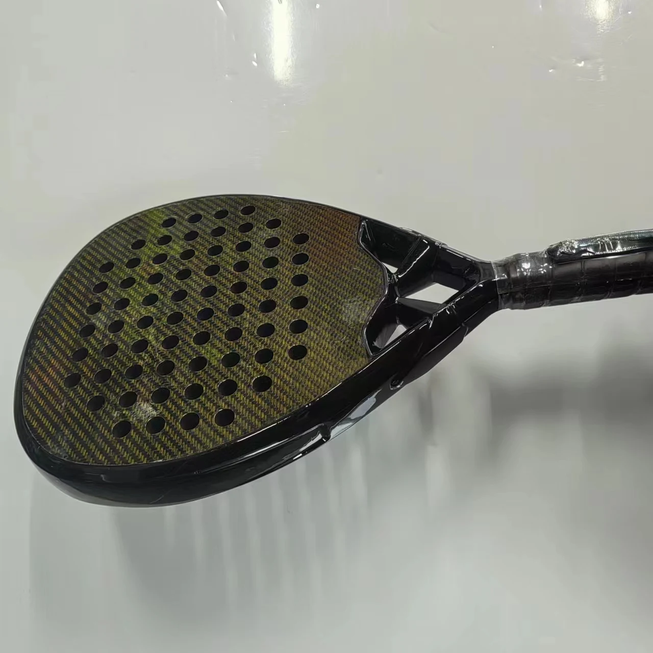 Uniker Padel Tennis Racket Carbon Fiber Surface With Eva Memory Foam ...