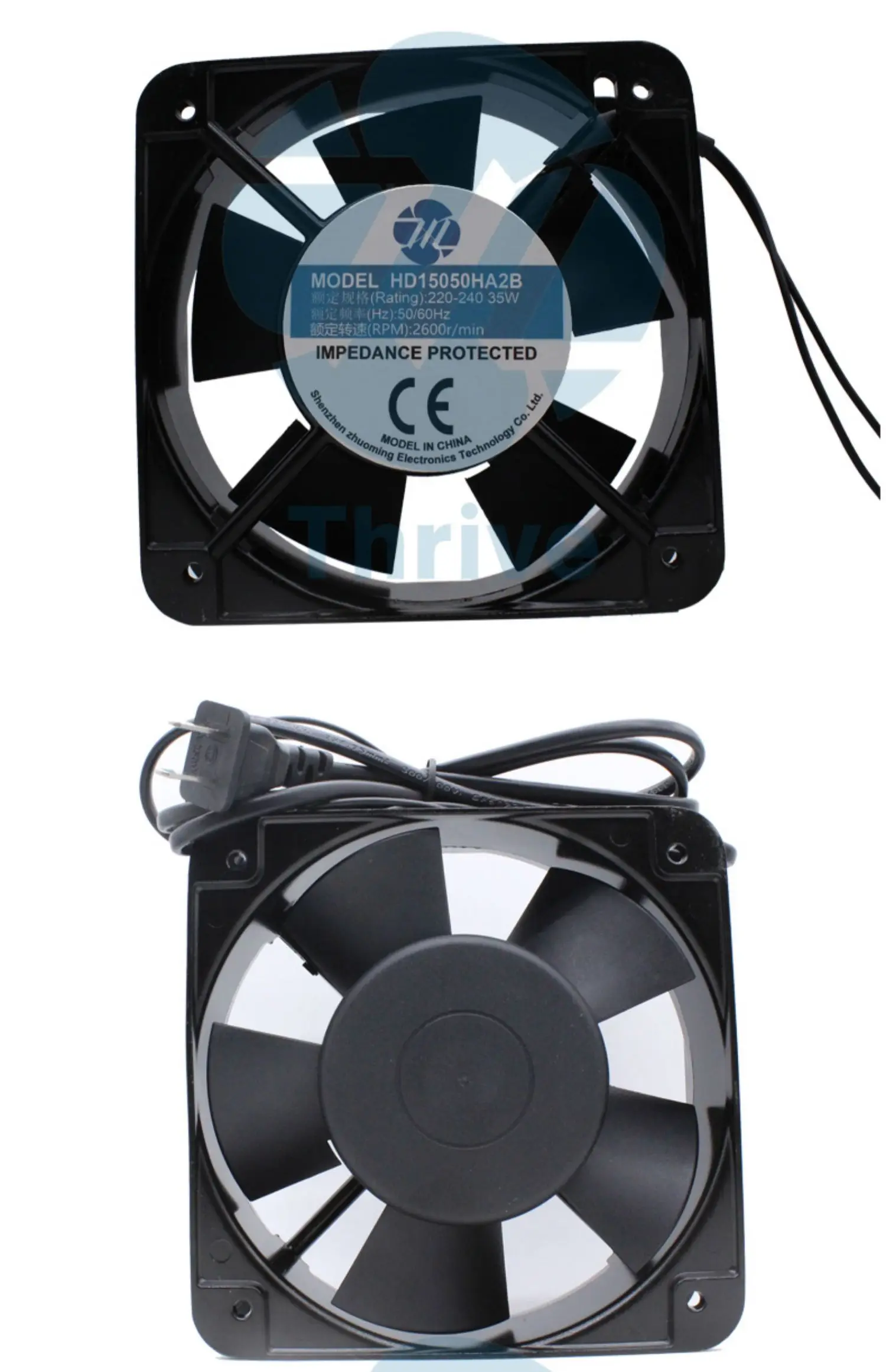 Axial Flow Cabinet Fan, 15050, 15cm, 220v, 15x15 - detail 32