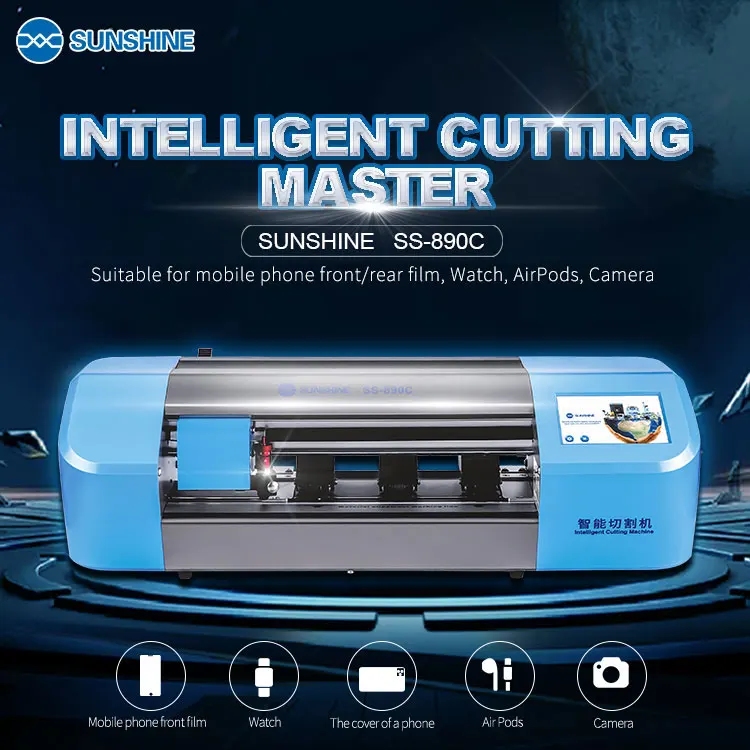 SUNSHINE SS-890C intelligent cutting machine for cut flexible protective film