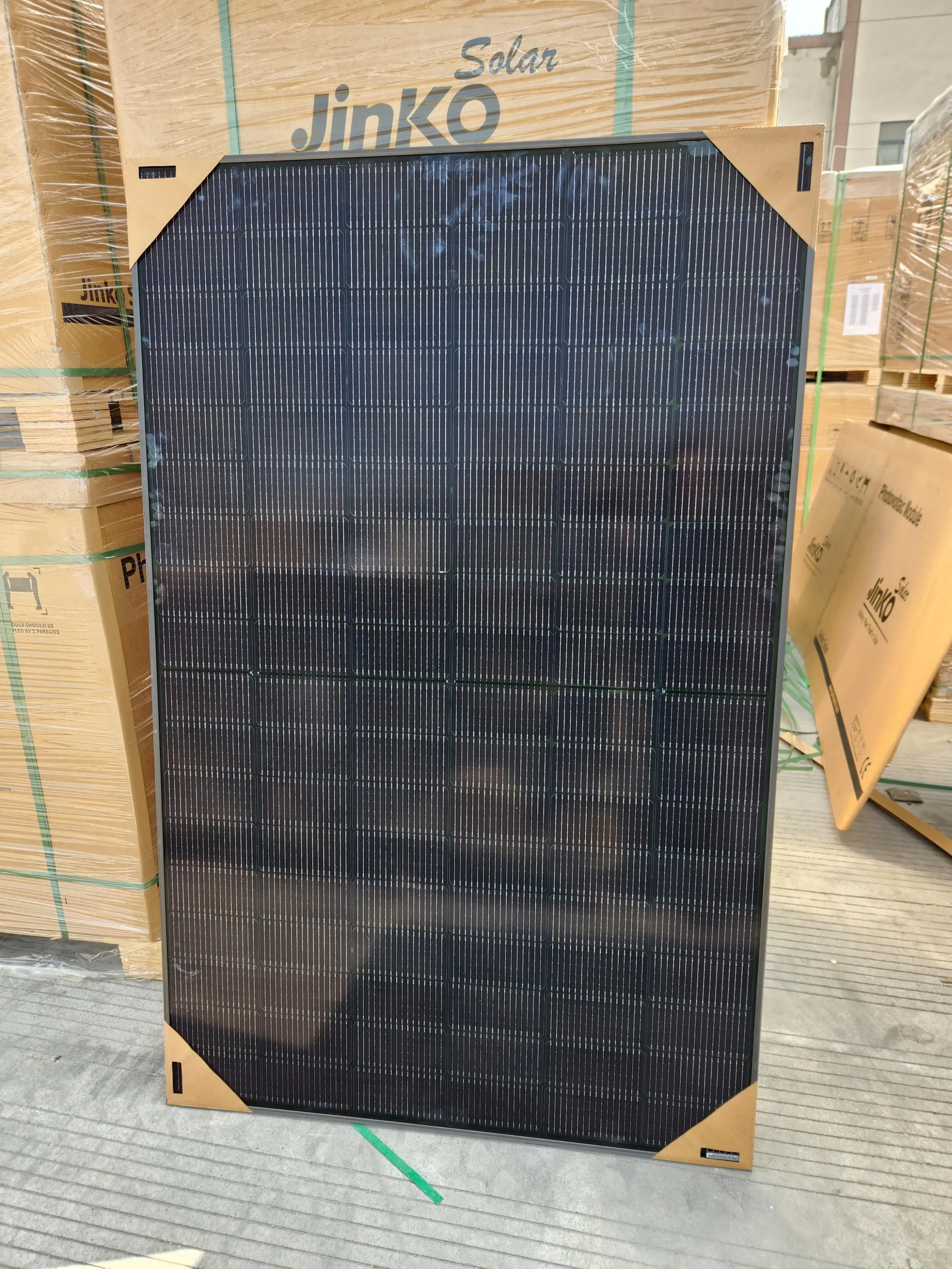 In Stock Jinko Tiger Neo N-type All Black Solar Panel 420w 425w 430w ...
