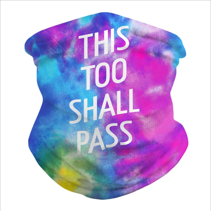 
Chinese supply foldable cute cartoon printing Face Scarf dust proof PM 2.5 mouth muffle bandana scarf face 