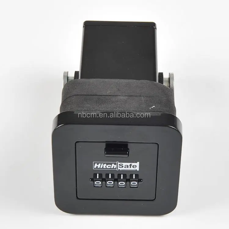 2" Trailer Hitch Receiver Combination Key Storage Lock Box/key Safe