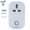 ACCKIP Top Quality Smart Power Plug Home Sockets And Plugs with CE ROHS