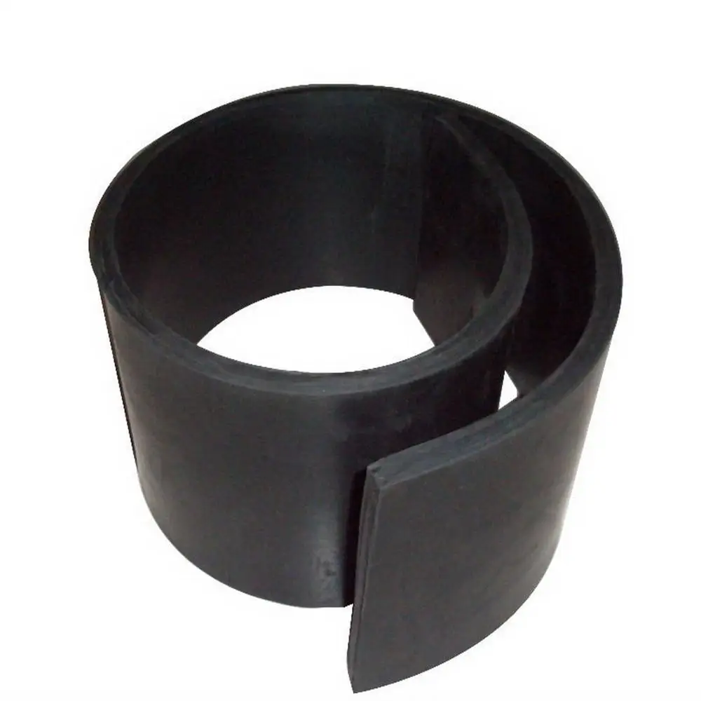 Nr/sbr Skirt Rubber 8mm20mm Thick Black Skirt Rubber For Conveyor Belt