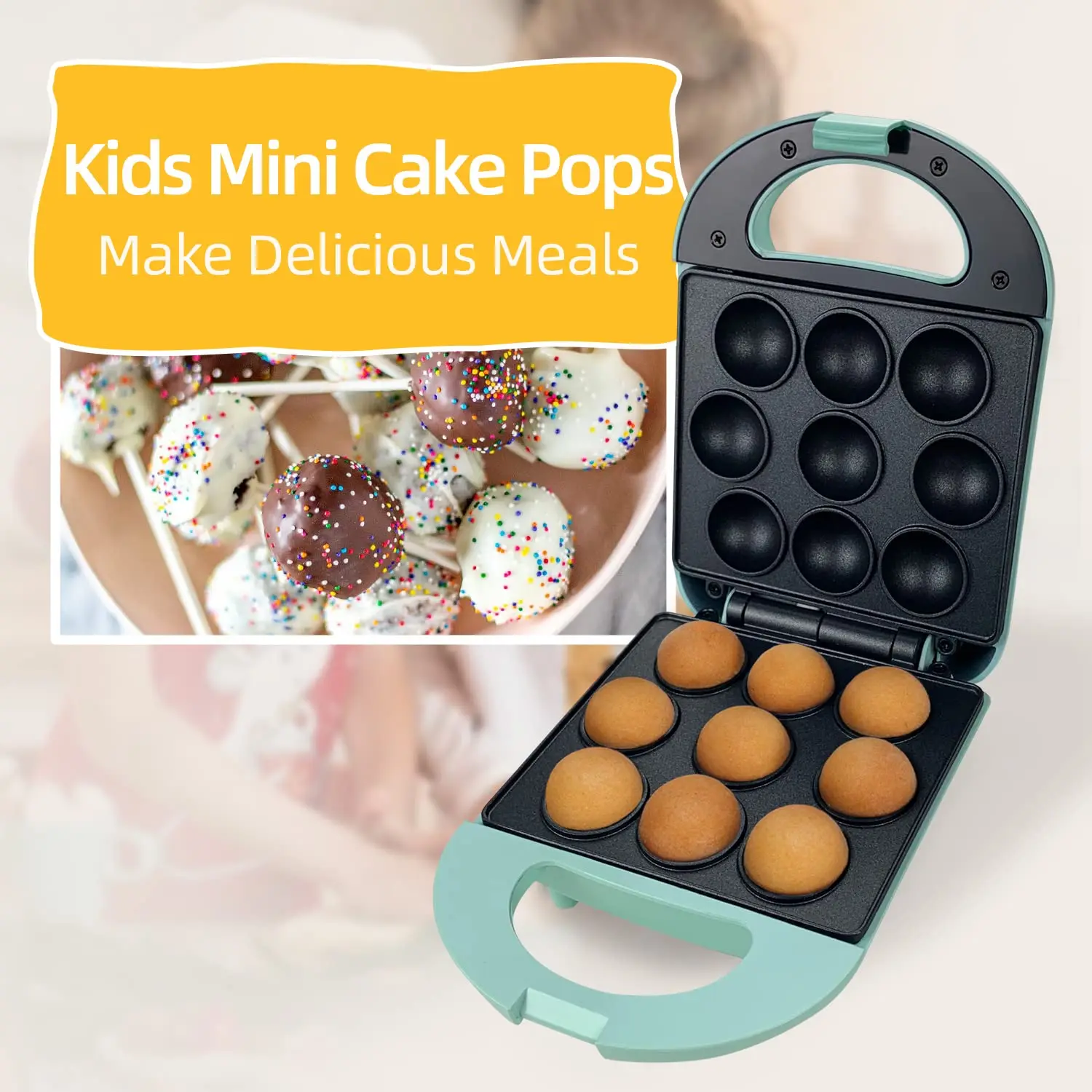 Electric Cupcake Maker Pop Cake Maker For Kids Safety Buy Household