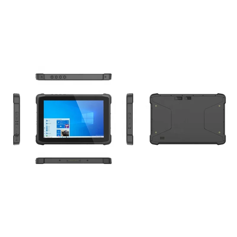 10inch For Windows10 Home/pro Barcode Scanner Handheld Rugged Tablet With 4g Lte Stripe Forklift