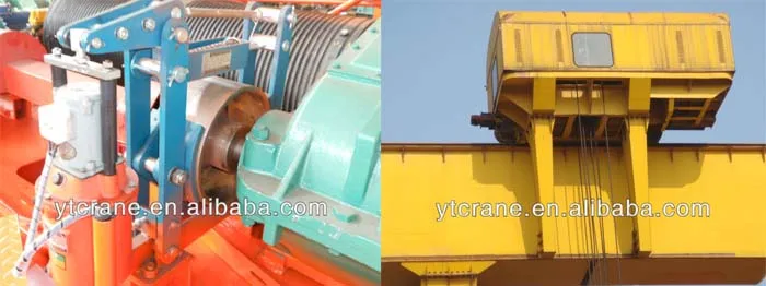 Workshop used double girder overhead bridge crane 20 ton to 100 ton price