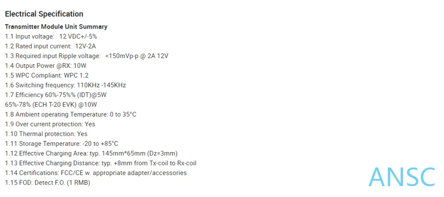 OEM ODM customized  transmitter module mult-coil Qi wireless charger module charging in any position