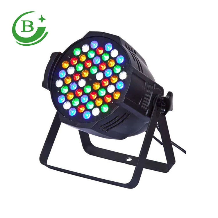 Factory price sound activated DJ RGB led stage lights AC100-240V led par light