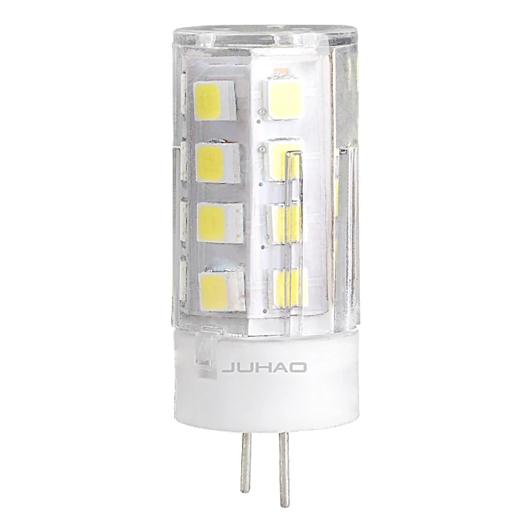 best price guangdong natural white clear cover lampadas de led dimmer 220v 12v G4 3w corn lamp led corn light bulb