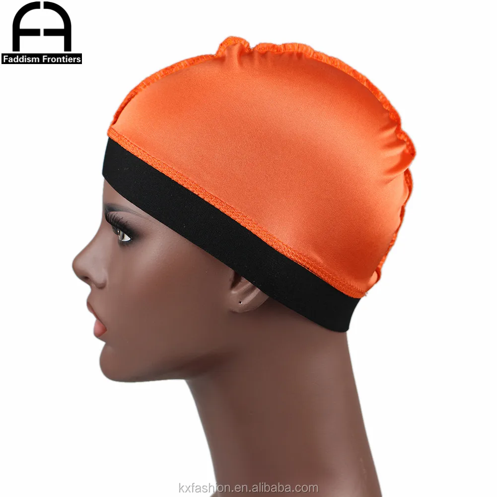 Men Silk Wave Cap Silky Durag Bandana 