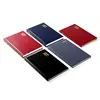 custom print a5 size pu cover planner journal PU leather executive notebook