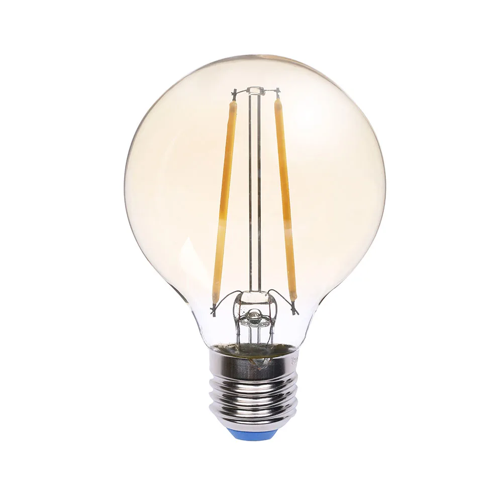 China direct factory top quality and low price lamp e27 led bulb homebase G95 LED filament lamp