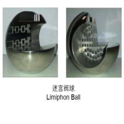 PARCOL 4-4000   Series Control  Ball Valves  with different types like  Drilled disc Plates  Limiphon  control valve 