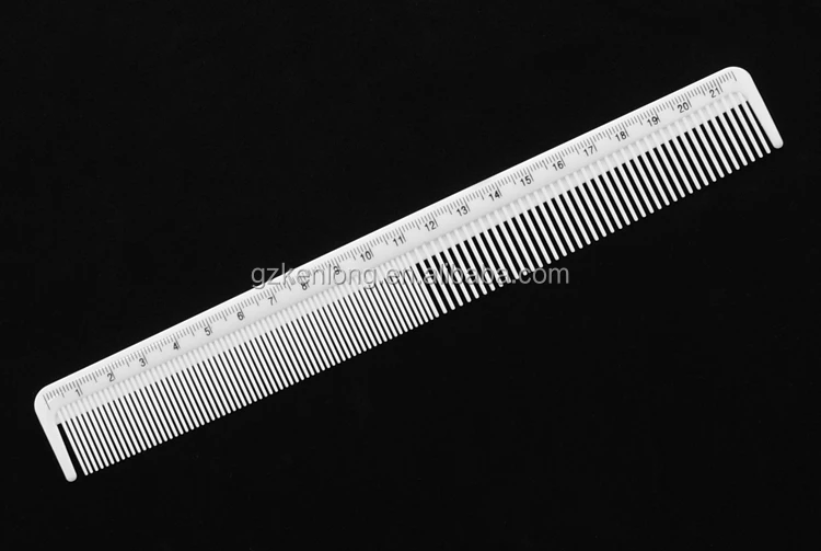 Comb With Ruler Accesorios Barberia Japanese Styling Carbon Comb MC-158 ...