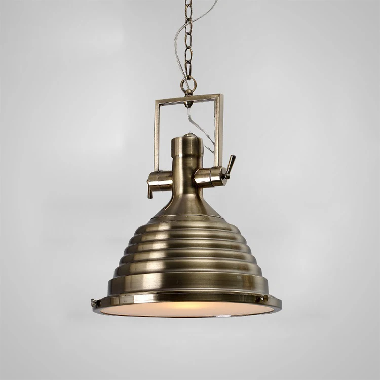 High quality vintage industrial design retro led decorative light loft pendant lamp Restaurant Bar Cafe Home