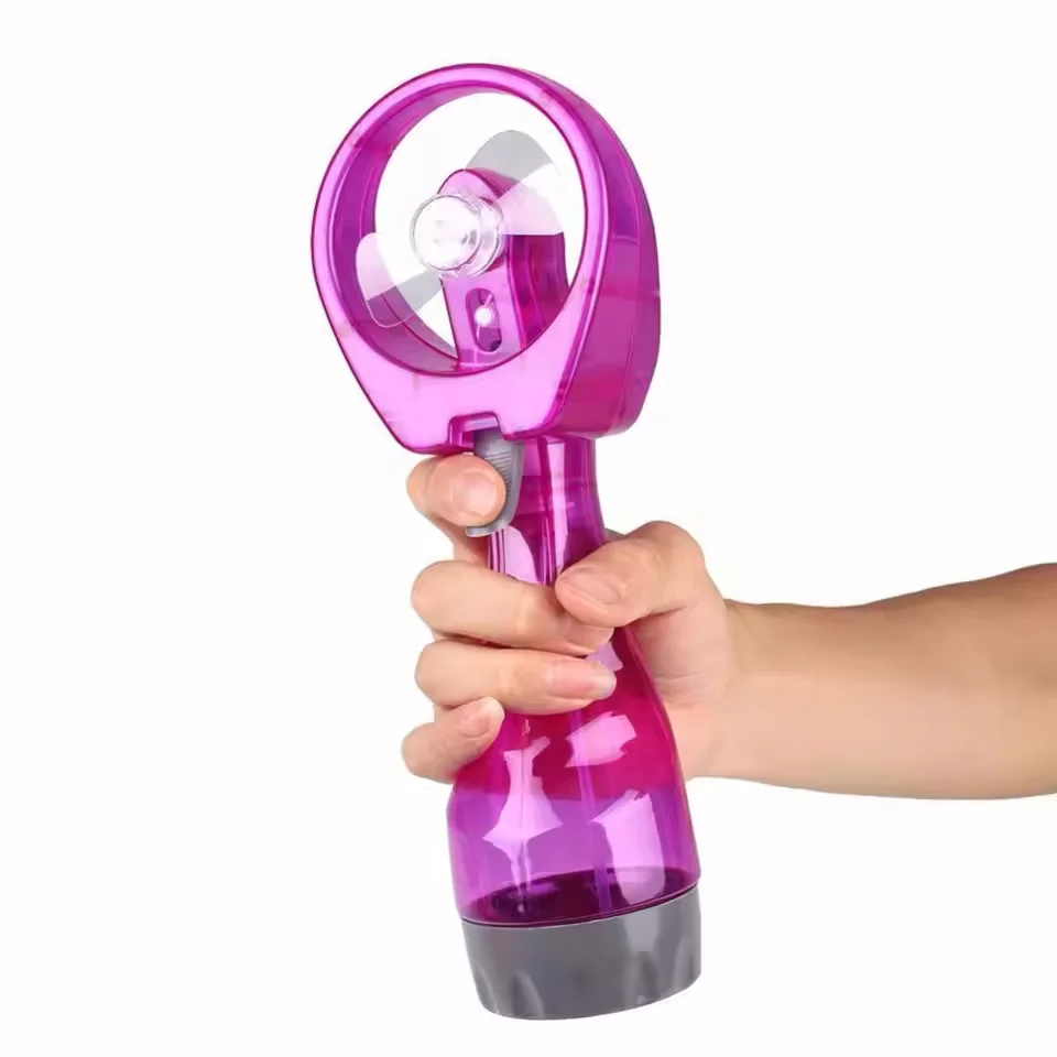 Spray Bottle Cooling Fan, Portable, Battery, Plastic - detail 4