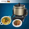 German Pool Scientific User- friendly Fried Rice Manpower saving Drum Wok for Western restaurant