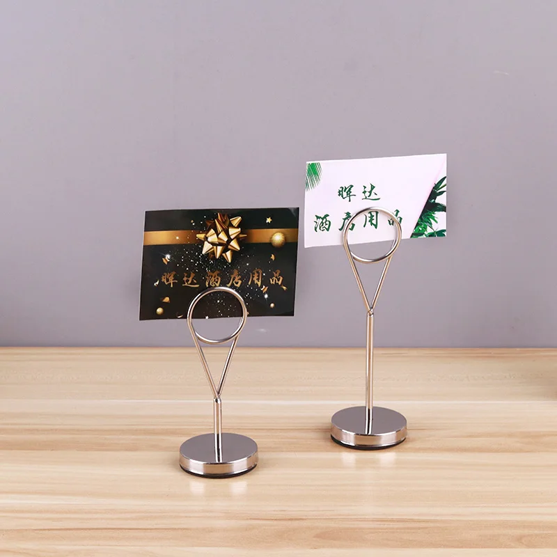 table stand menu holder