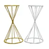 Wedding props wrought iron small waist ornaments table centerpieces flower stand twisted road guide flower vase Wedding props