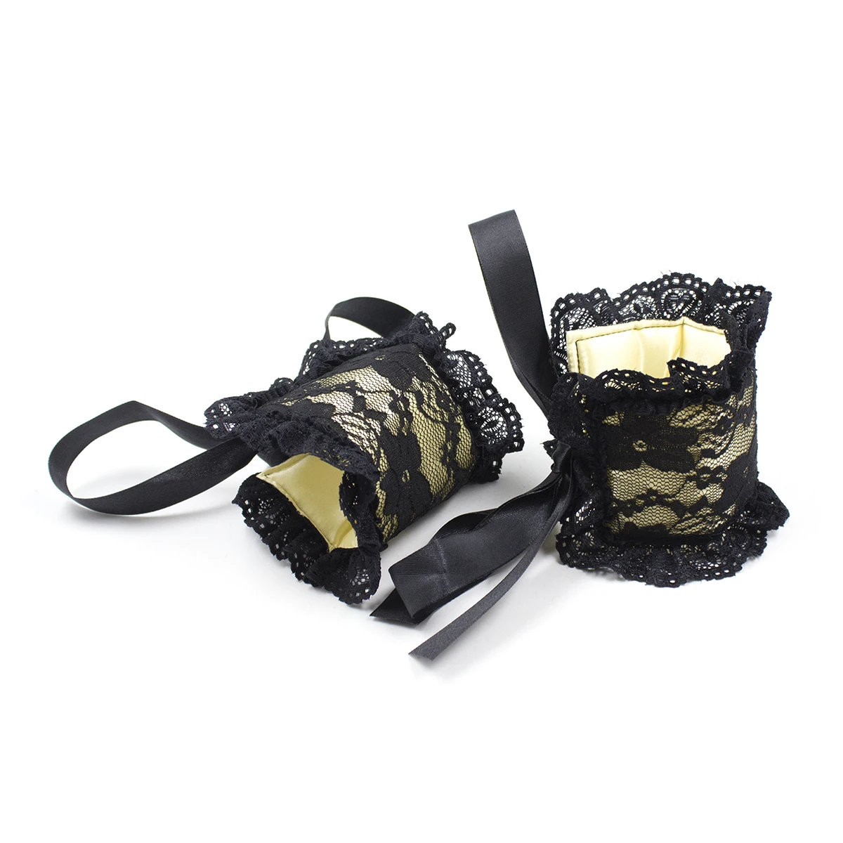 BDSM Restraint Bondage Sex Toys Kit Lace Blindfold Handcuffs Shackles Set for Couple Game