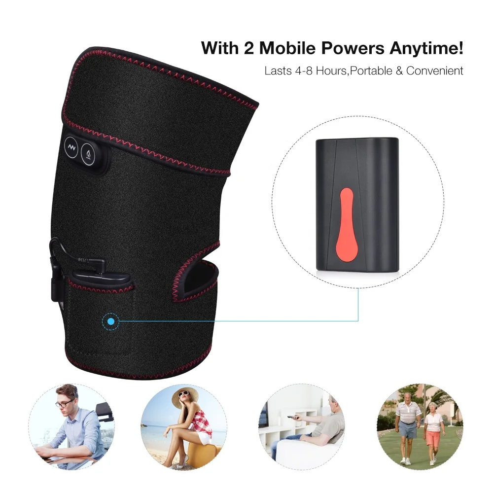 heated knee massager