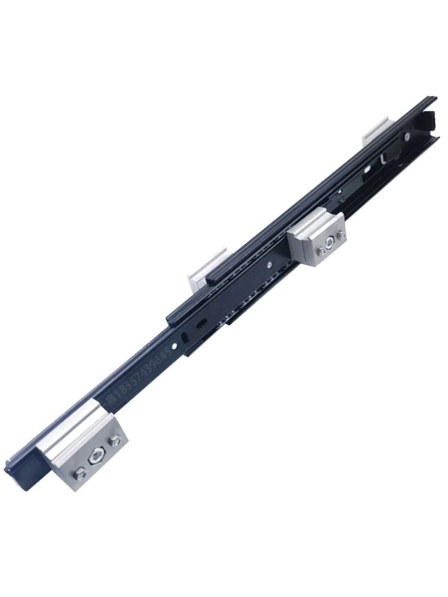 product drawer slide rail double hole function accessory kit third generation aluminum alloy grade 1000 series lean pipeline rod profile-14