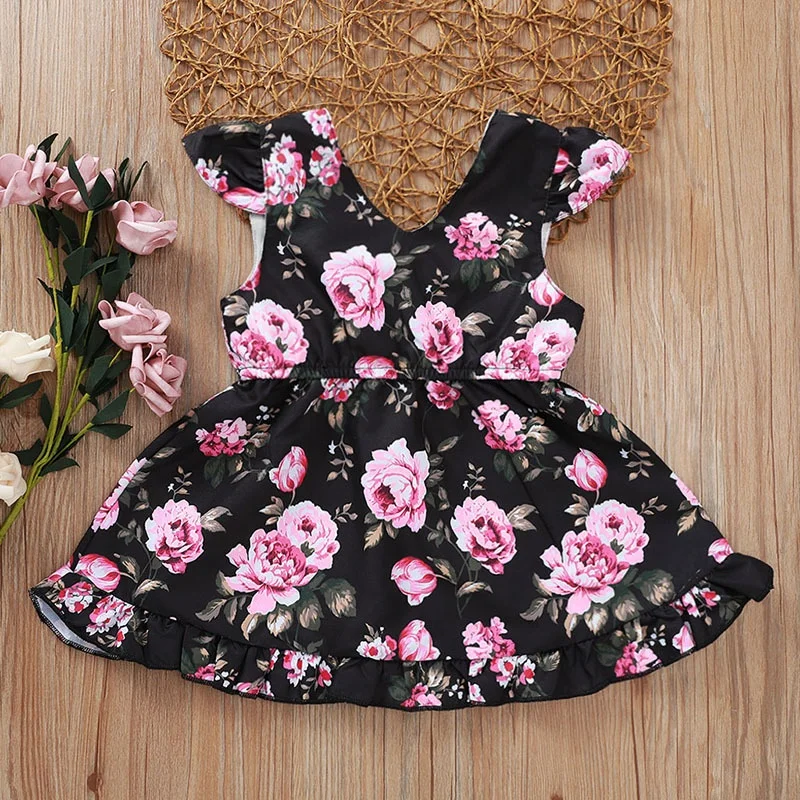 floral print dresses for kids