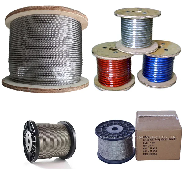 Steel Wire Rope For Offshore Exploration Drilling Rigs 6X25fi 6X36Ws 6X31ws 6X29FI
