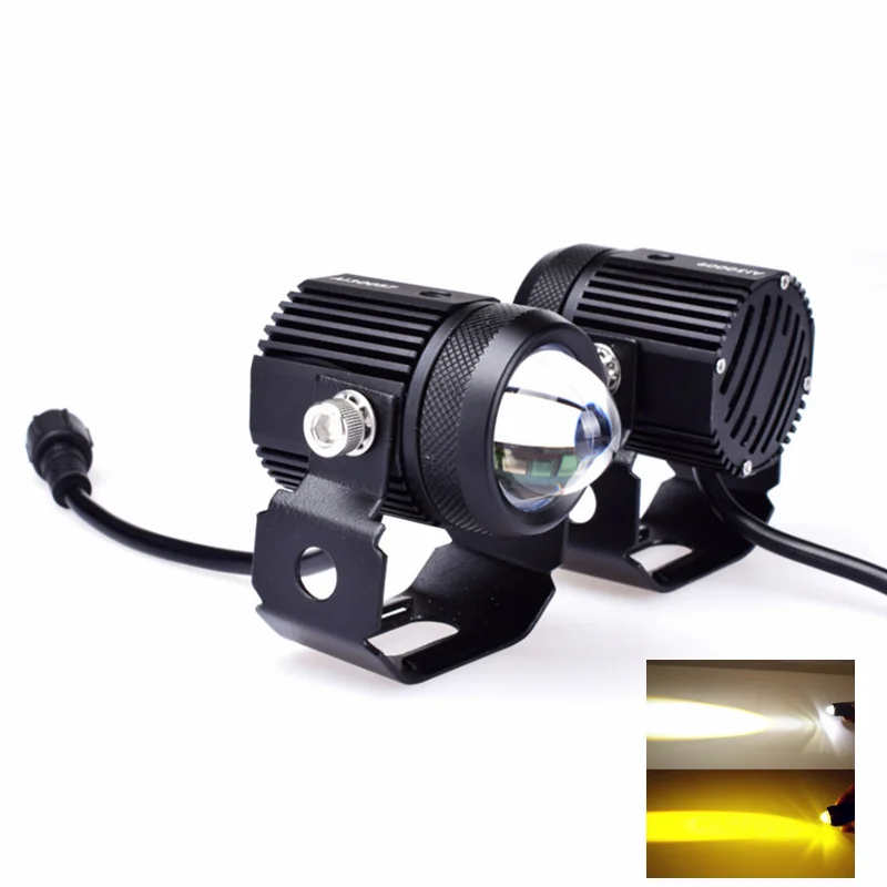 Hot sale mini driving light headlight work light H4 H6 T19 Hi/Lo led fog light for Motorcycle Motorbike ATV SUV Tractor Yacht